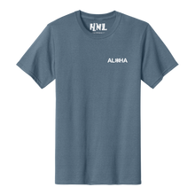 Load image into Gallery viewer, Aloha HNL Short Sleeve Tee | Stone Blue