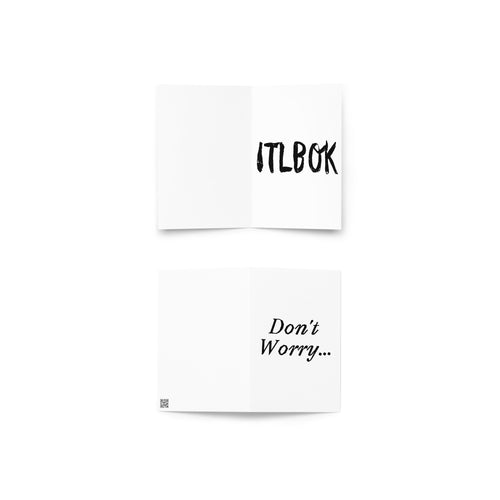 ITLBOK greeting card